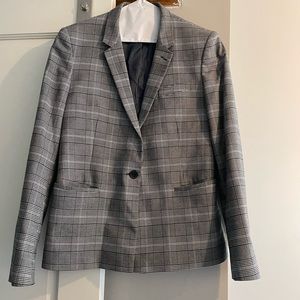 Plaid Topshop blazer